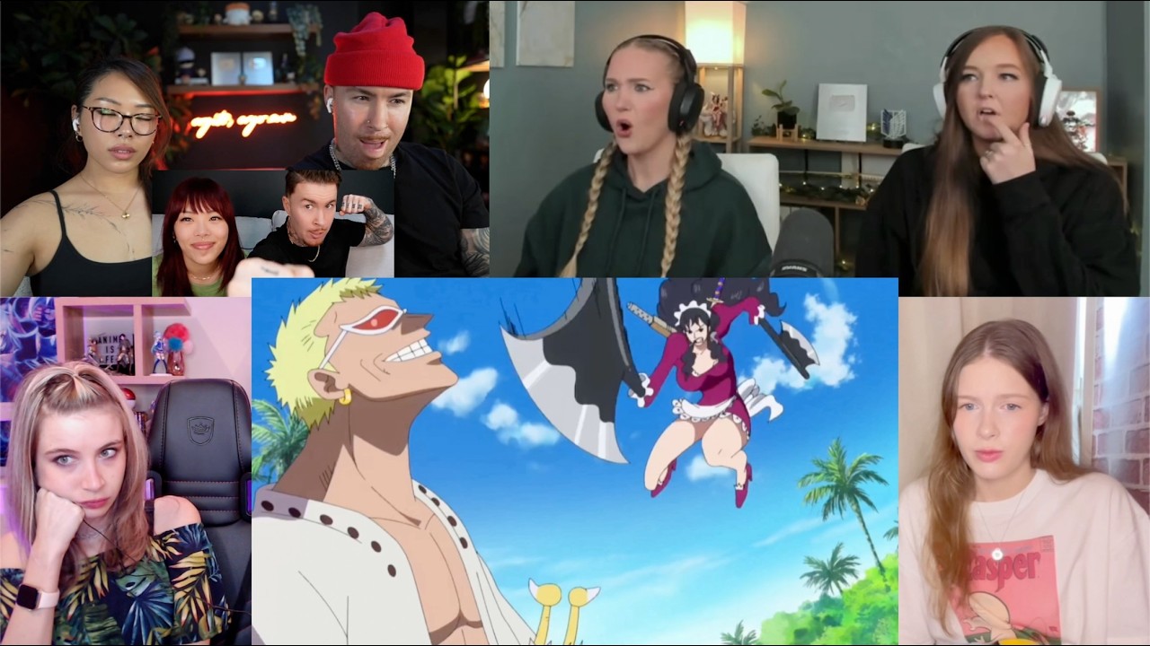 Episode 608 PART-2 |"Doflamingo Makes His Move!"| One Piece Reaction Mashup |ワンピース