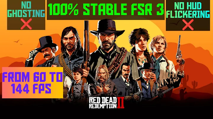 Comment installer FSA 3 100% stable dans RDR 2 (mod mis à jour) sans ghosting/sans plantage? LIEN MOD AMD+NVIDIA