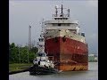 Ship AMERICAN VICTORY Final Voyage on the Welland Canal