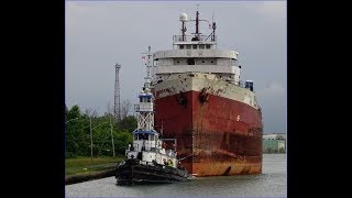 Ship AMERICAN VICTORY Final Voyage on the Welland Canal