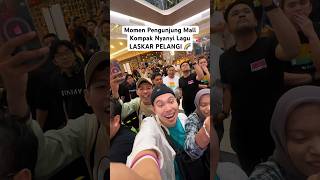 Heboh  Semua Pengunjung Mall Kompak Nyanyi Laskar Pelangi  shorts viral laskarpelangi nidji