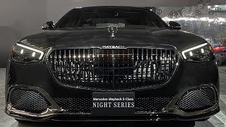 2024 Mercedes-Maybach S580 Night Series! Maybach Batmobile! Interior Exterior Review