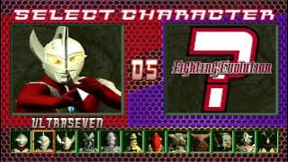 Ultraman Fighting Evolution Japan (PS1/1998) All Characters Unlocked 4K 1/5