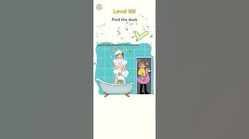 DOP 2 Delete One Part Level 106 Find the duck - Gameplay Solution Walkthrough