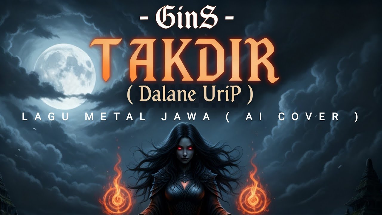 GinS - Takdir | Lagu Metal Jawa  (AI Cover) - Kudu Nerimo