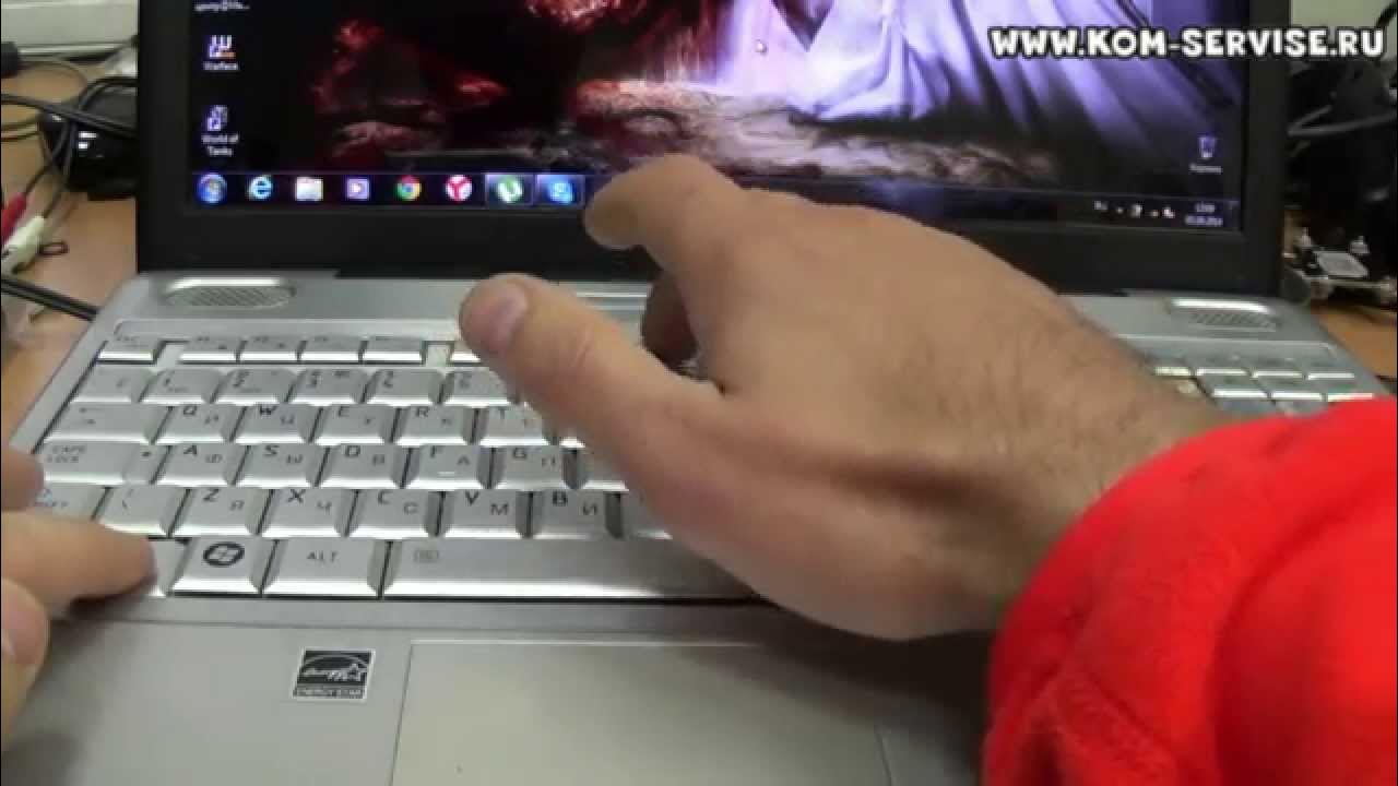 Как подключить toshiba к ноутбуку Как подключить вай фай и тачпад на ноутбуке Toshiba SATELLITE L500 - YouTube