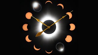 How to Create a Satisfying Clock Sequence of the Total Solar Eclipse in Photoshop