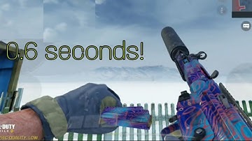 Fastest Reload possible in COD mobile!