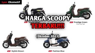 Daftar Harga Honda Scoopy Terbaru - Oktober 2023