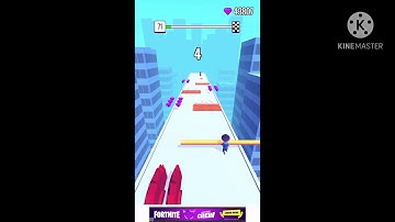 Roof Rails (by VOODOO) Gameplay Walkthrough Level 71, 72, 73, 74, & 75