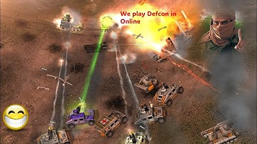 Crazy Match in Defcon, No Rules, playing online | C&C Generals Zero Hour in German