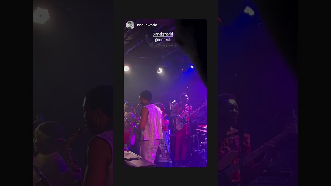 MADE KUTI anD Nneka live in Paris 2025