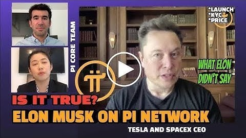 PI NETWORK NEW UPDATE :what Elon musk just said about pi network,tesla accepting PICOIN  #pinetwork