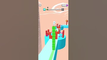 Cube Surfer ❤️ All Levels Gameplay iOS, Andoird