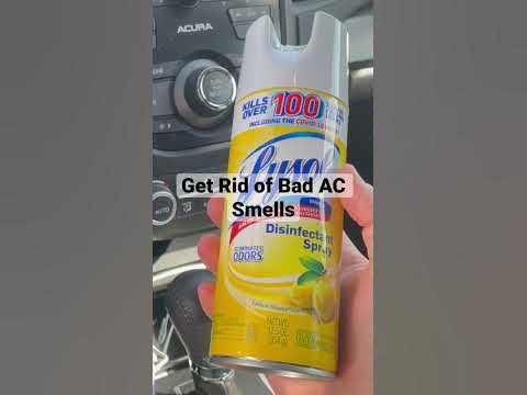 Car AC Smells! (Get rid of AC smell in Car). #carairconrepair #carhack