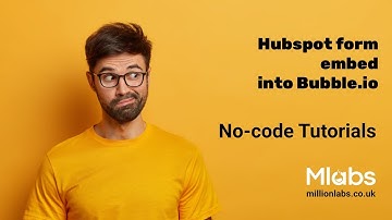 Adding a hubspot form to Bubble.io