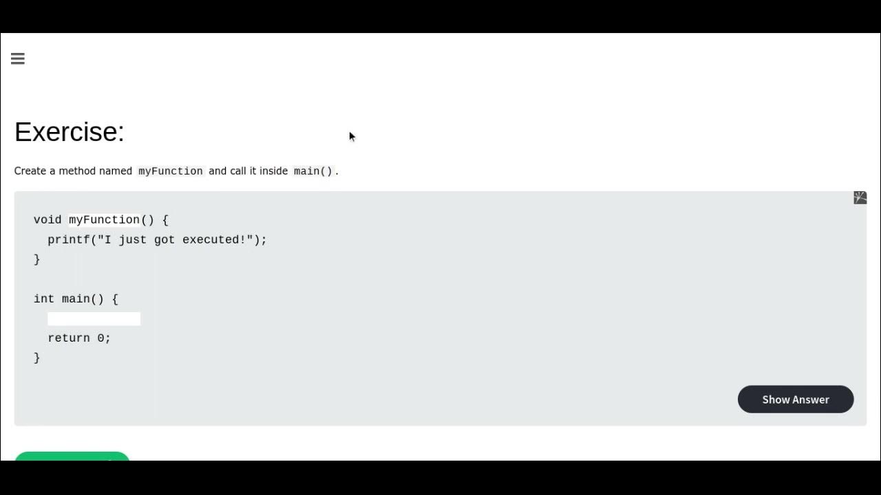 How to create and call a function in c programming - YouTube