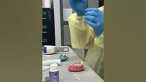 Starting Crown and Bridge Procedure