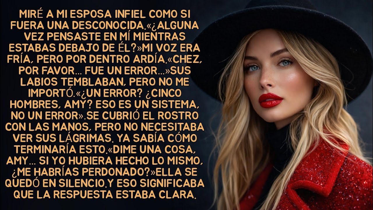 Miré a mi esposa infiel como si fuera una desconocida.«¿Alguna vez pensaste en mí mientras estabas