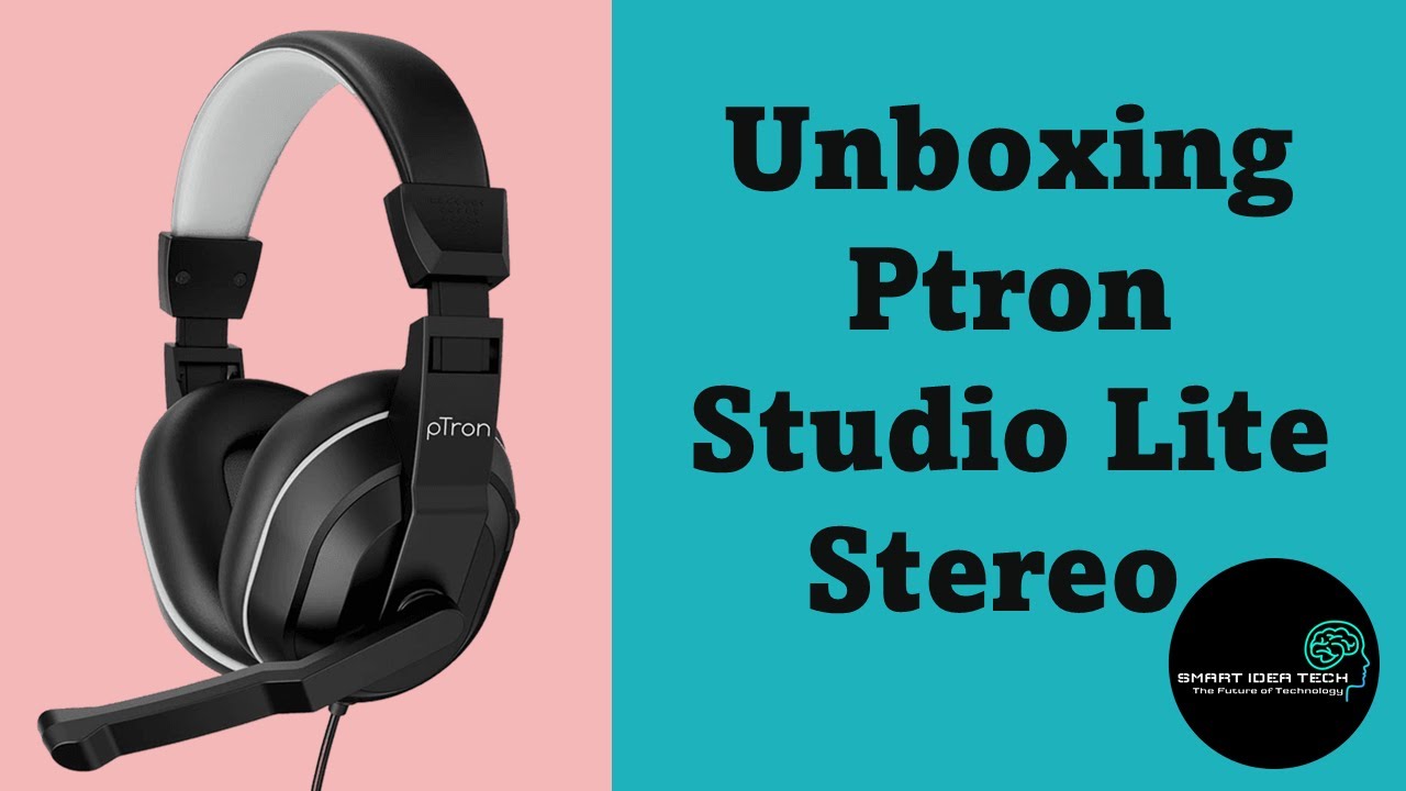 Unboxing Ptron studio lite headphone 