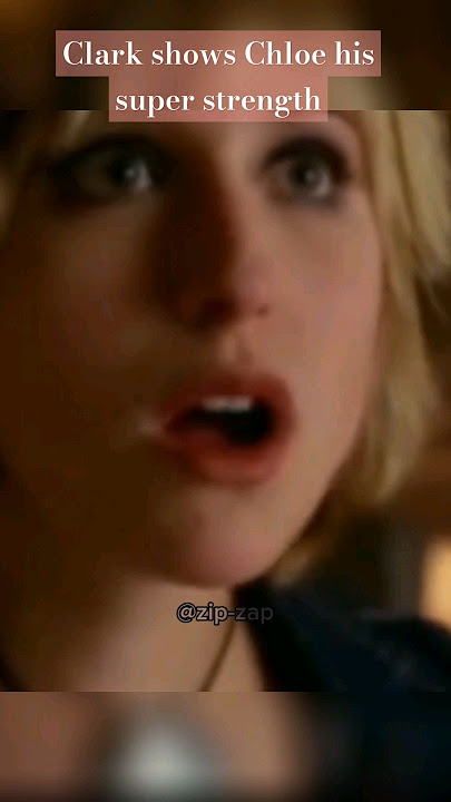 Clark shows Chloe his super strength #smallville #clarkkent #superman #clark #superpower
