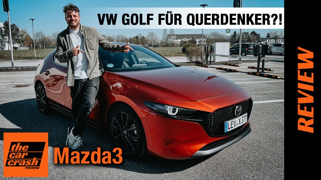 Mazda3 (2021) VW Golf für Querdenker?! 🤯💨 Fahrbericht | Review | Test | e-SKYACTIV-X 2.0 M HYBRID