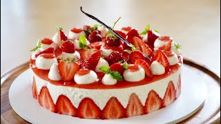 Strawberry Cake – Bruno Albouze