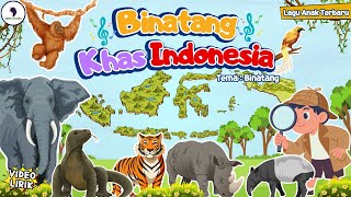 Typical Indonesian Animals - Latest Children's Songs (Lyric Video) Song of Kids