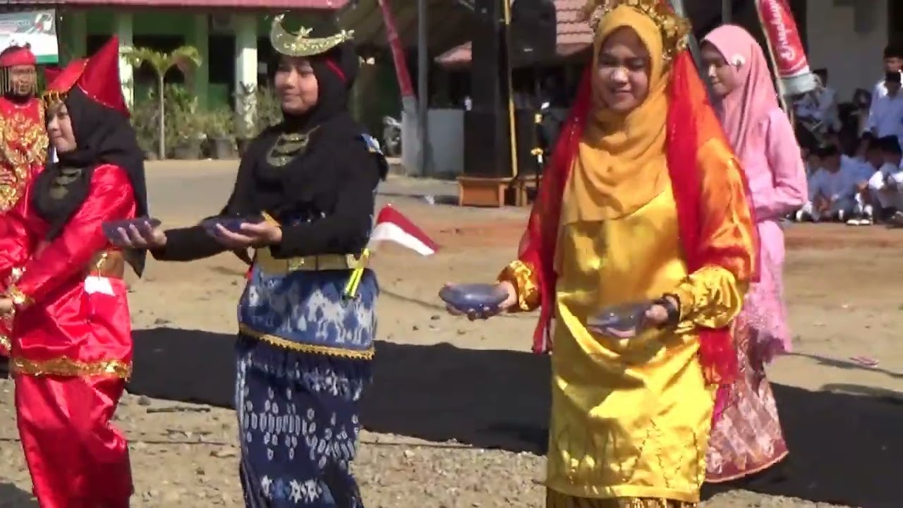 Tarian Nusantara, Santriwati MA NIPI RAKHA Amuntai# Semarak 17 Agustus 2023