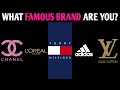 WHAT FAMOUS BRAND ARE YOU? Aesthetic Personality Test - Pick One Fashion Magic Quiz