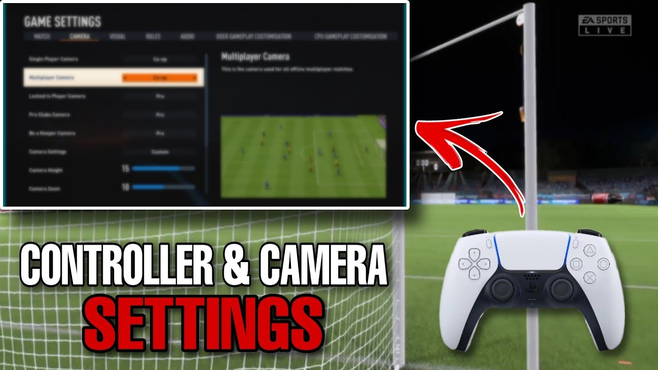 THE BEST CAMERA SETTINGS FIFA 23 Badrun Gaming YouTube