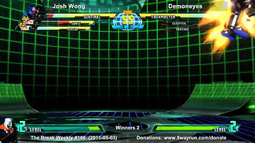 The Break Weekly #106 - W2 - Josh Wong VS Demoneyes