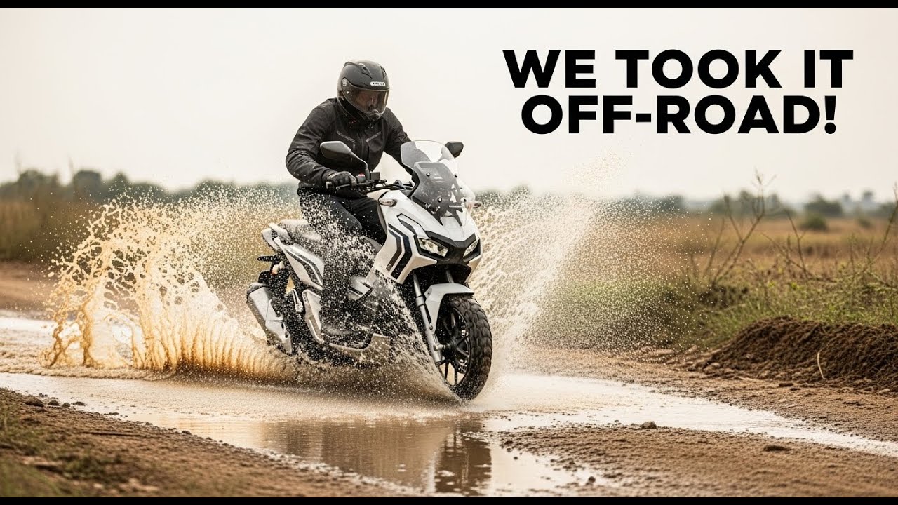 Honda ADV 160 — настоящий скутер для приключений (внедорожный тест)