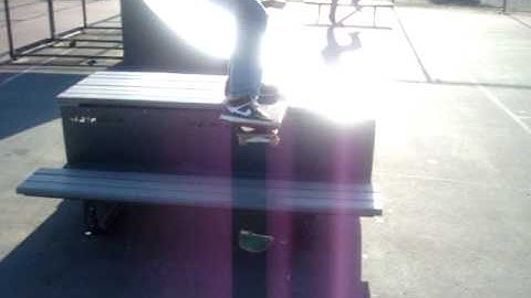 nose slide picnic table