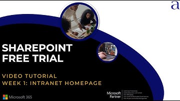 SharePoint Intranet  Free Trial Week 1: Intranet Homepage