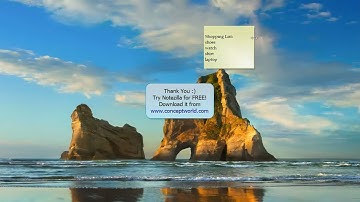 Windows: Make desktop stickies stay on top of other apps in Windows using Notezilla