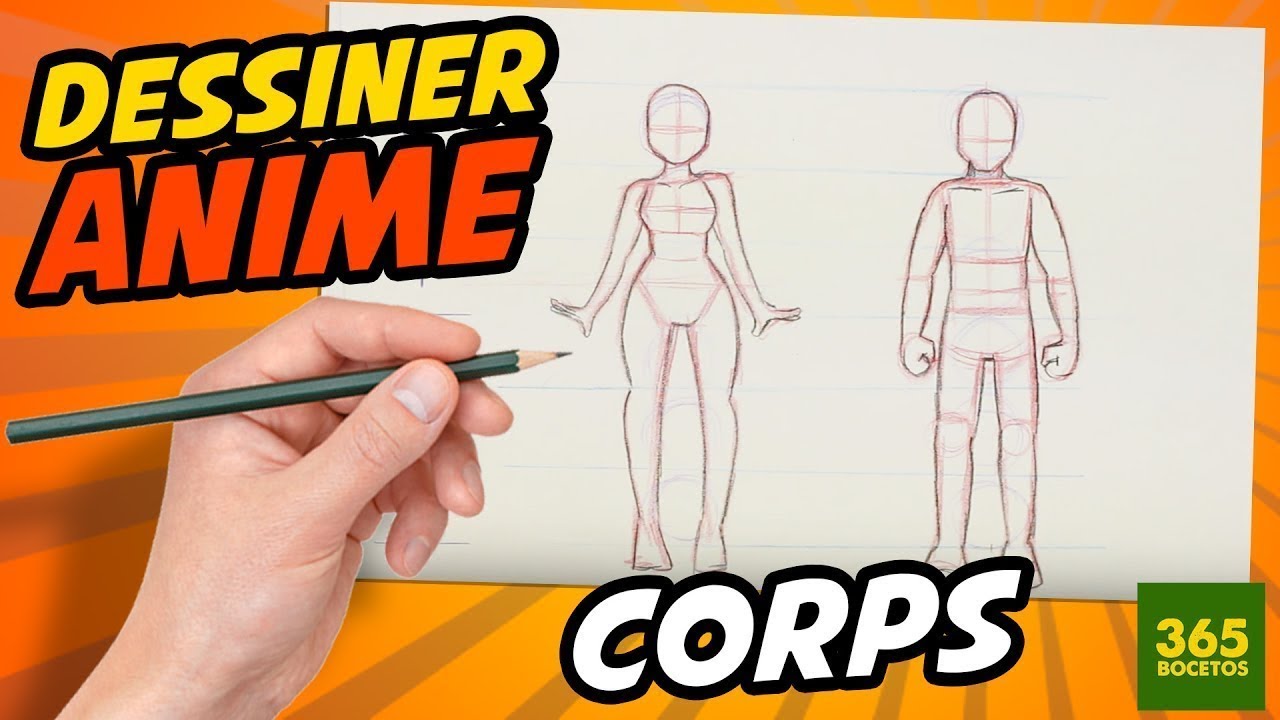 Come Disegnare Anime Facile Come Disegnare Un Corpo Completo Corpo Maschile E Femminile Youtube