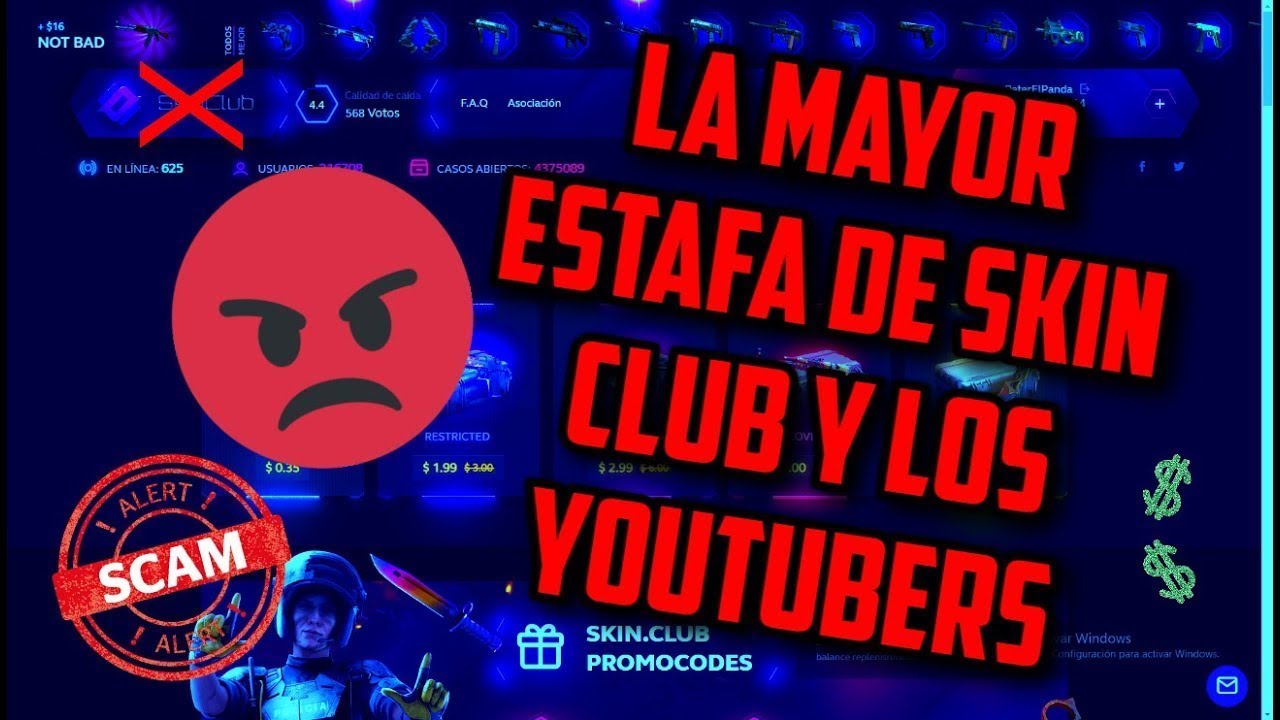 La falsa verdad de Skin.Club CS:GO (LEER DESCRIPCIÓN IMPORTANTE ...