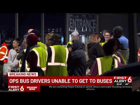 Flooding blocks access to Omaha Public Schools bus lots
