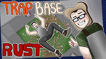 BRIBING people into our TRAP BASE SHOP! (Rust)