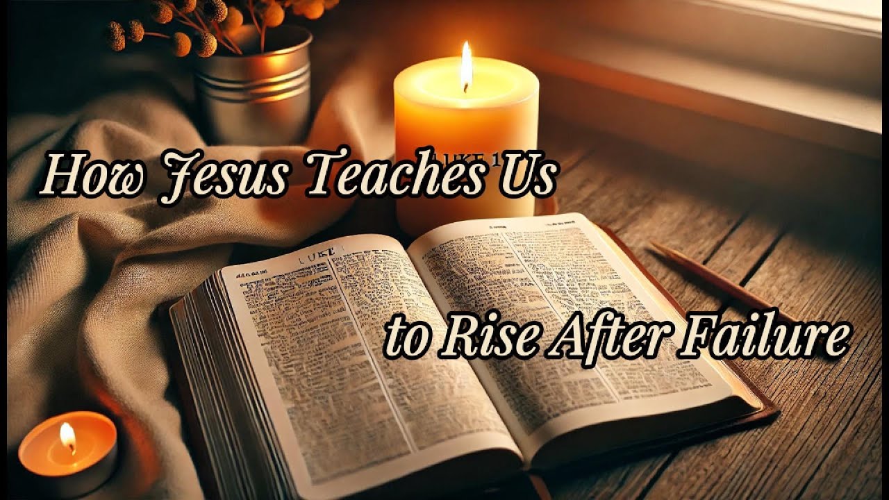🕊️ Jesus Teaches Us to Rise After Failure