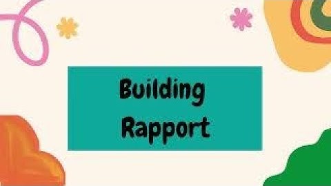 Customer Service Tips  on Building Rapport