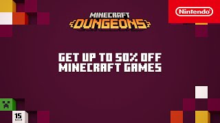 Minecraft Dungeons – Anniversary Sale Trailer – Nintendo Switch