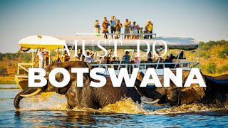 Top 10 Things to Do in Botswana  Travel Video