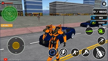 Dragon Robot Car Game – Robot Transforming Games - Android Gameplay