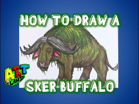 How to Draw a SKER BUFFALO