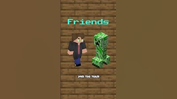 Friendly Creepers in Minecraft