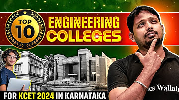 Top 10 Engineering Colleges In Karnataka | KCET 2024 | Top Colleges List #kcet2024 #kcetcounselling