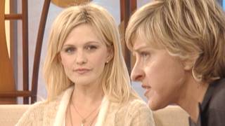 Kathryn Morris From “Cold Case” Helps Ellen Solve a Mystery