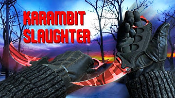 CS:GO | Karambit (★) Slaughter | minimal wear mw SHOWCASE